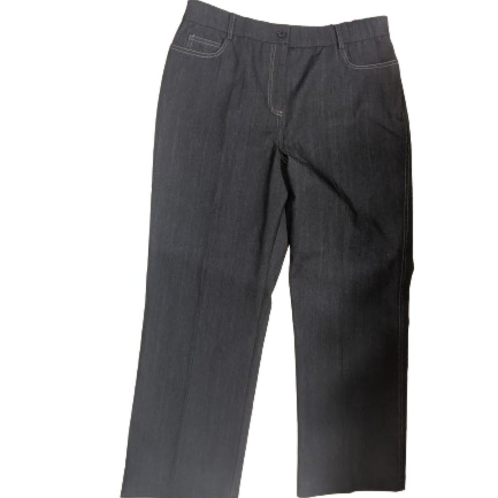 ---  Black Denim Inspired Pants Size 14